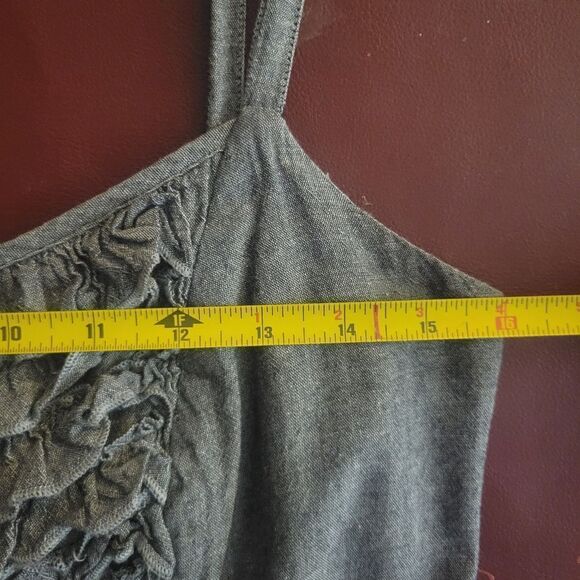 BeBop Gray 100% Cotton Sun Dress - Picture 13 of 16